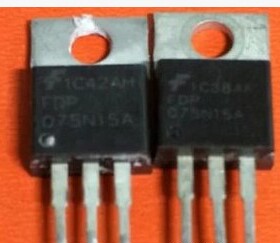 直拍就对了】拆机原字 FDP075N15A 075N15A TO-220直插场效应管