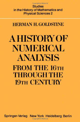 【预售】A History of Numerical Analysis from the 16th ...