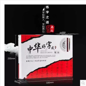 中华好字速成练字板21成人儿童天凹槽小学生练字帖通套装包邮
