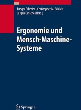 【预售】Ergonomie Und Mensch-Maschine-Systeme