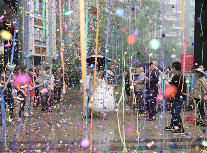 手持礼花流星雨婚庆礼花筒喷6米庆典礼炮 生日派对舞台开业活动