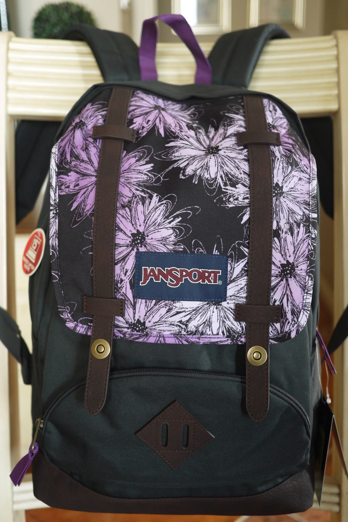 美行现货JanSport杰斯伯CORTLANDT BACKPACK大容量麂皮底双肩背包