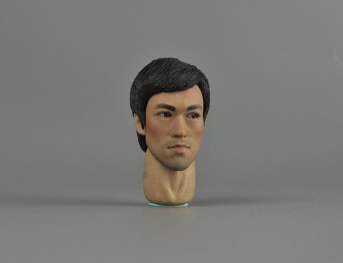 叶问李小龙兵人模型头雕手办1/6