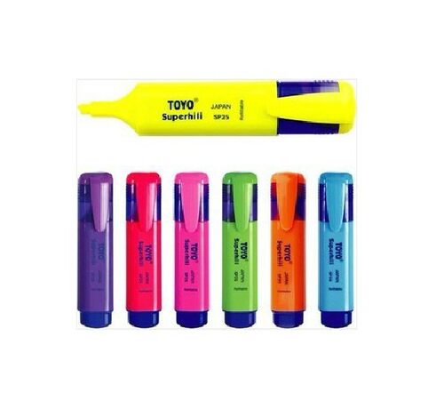 包邮东洋荧光笔醒目标记记号笔