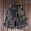 HIPHOP Hip hop summer Skate Hip hop Punk Metrosexual motion Easy Five point pants Mesh Mosaic Casual shorts