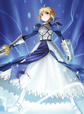 日本动漫海报 圣杯之战命运之夜Fate/stay night动漫装饰画D7505C
