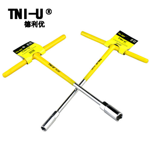 工具t型套筒扳手外六角t字丁字