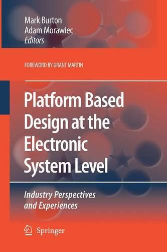 【预订】Platform Based Design at the Electro...