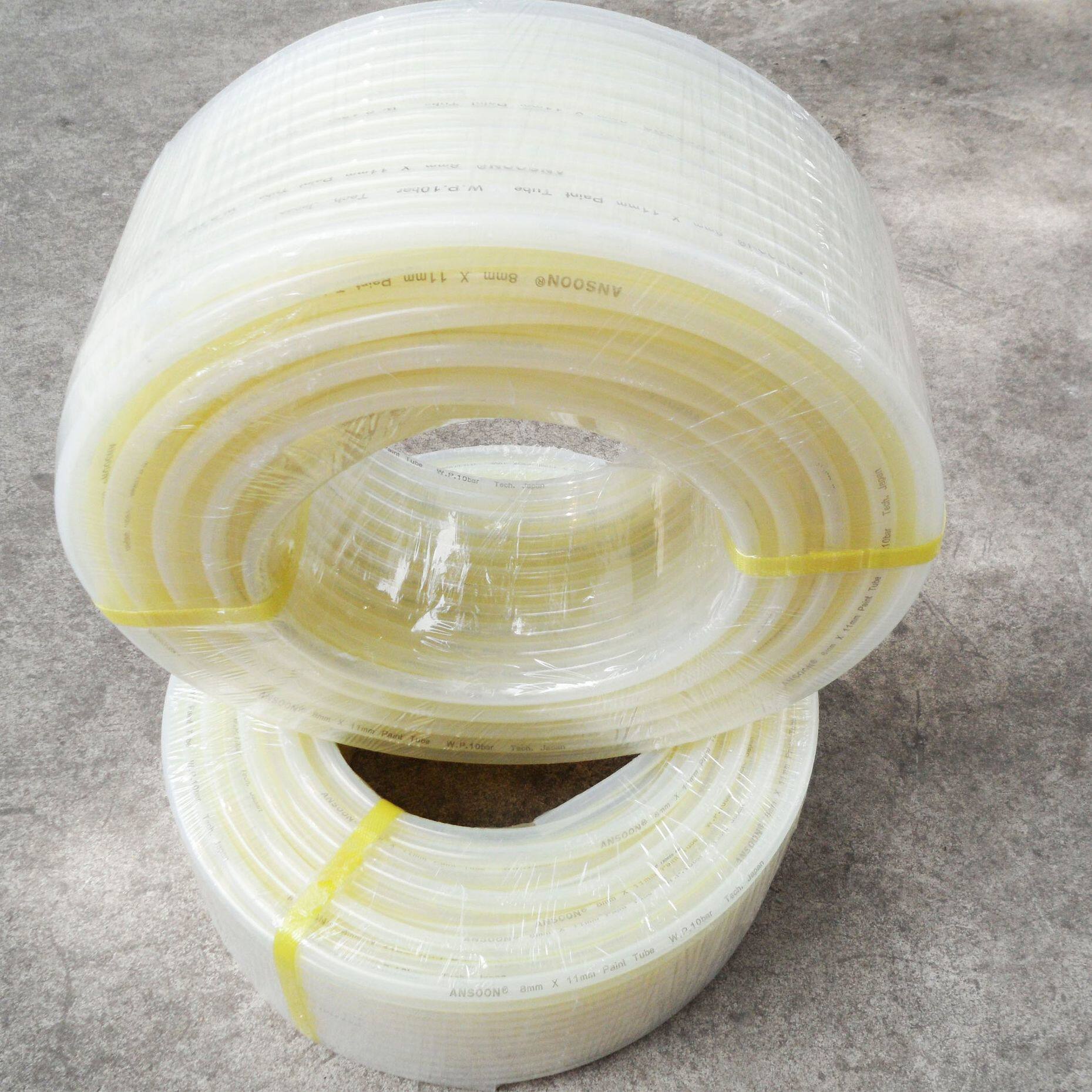 油管 台湾进口透明油漆管 防爆高耐腐蚀双层加厚 涂料软管 输送管