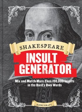 【预售】Shakespeare Insult Generator: Mix and Match Mo...