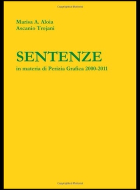 【预售】Sentenze in Materia Di Perizia Grafica
