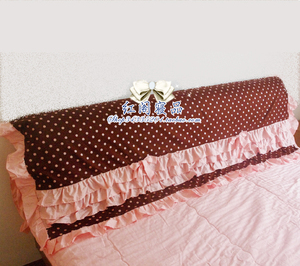 韩式田园公主床头罩 床头套 床头布 床头盖巾 床靠背罩套全棉布艺