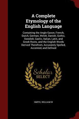 【预售】A   Complete Etymology of the Englis...