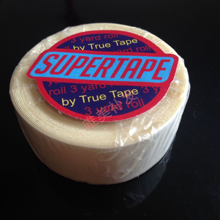 原装进口3码supertape假发胶卷假发胶贴织发补发胶无痕接发替换胶