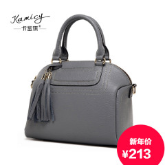 Early spring new fashion ladies bag 2016 shell Ms tassel shoulder bag bags handbag inclined bag