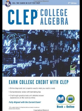 【预售】CLEP College Algebra with Online Practice Tests