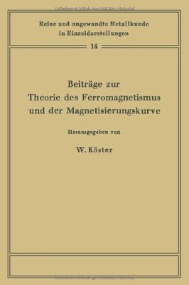 【预订】Beitrage Zur Theorie Des Ferromagnet...
