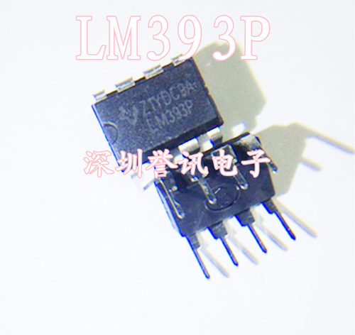 五个起【直拍】LM393P/LM393 全新原装DIP8 双电压比较器 量大优