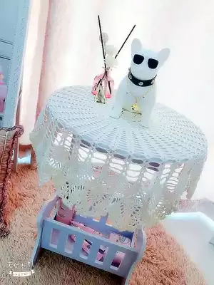 Amazon source handmade crochet crochet cotton lace decoration round tablecloth wedding wedding weaving dream catcher net