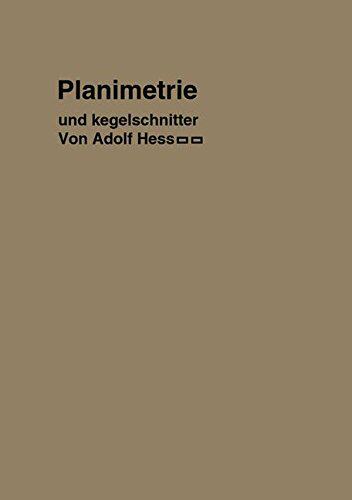 【预订】Planimetrie Mit Einem Abriss Uber Di...