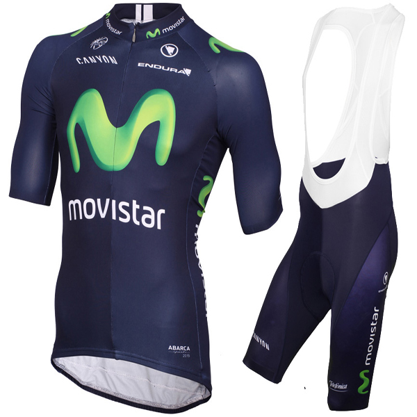 Tenue de cyclisme mixte MOVISTAR - Ref 2214024 Image 1