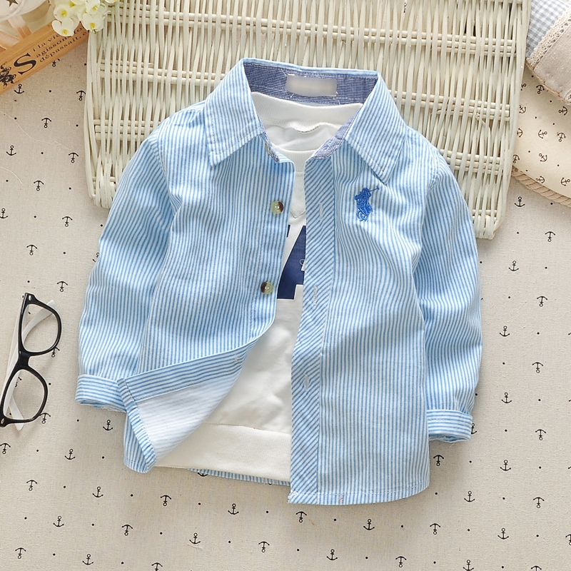 Chemise garcon à manche longue - Ref 2074379 Image 3