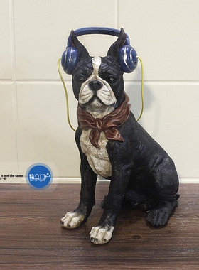 欧式风趣味耳机达人复古装饰品