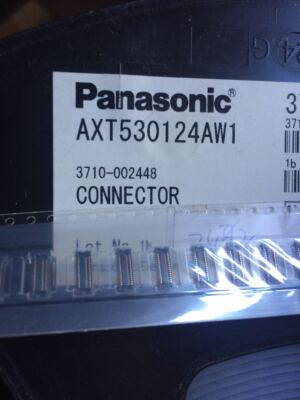 AXT530124 松下连接器 0.4mm间距 30pin 母座 板对板座子 原装货