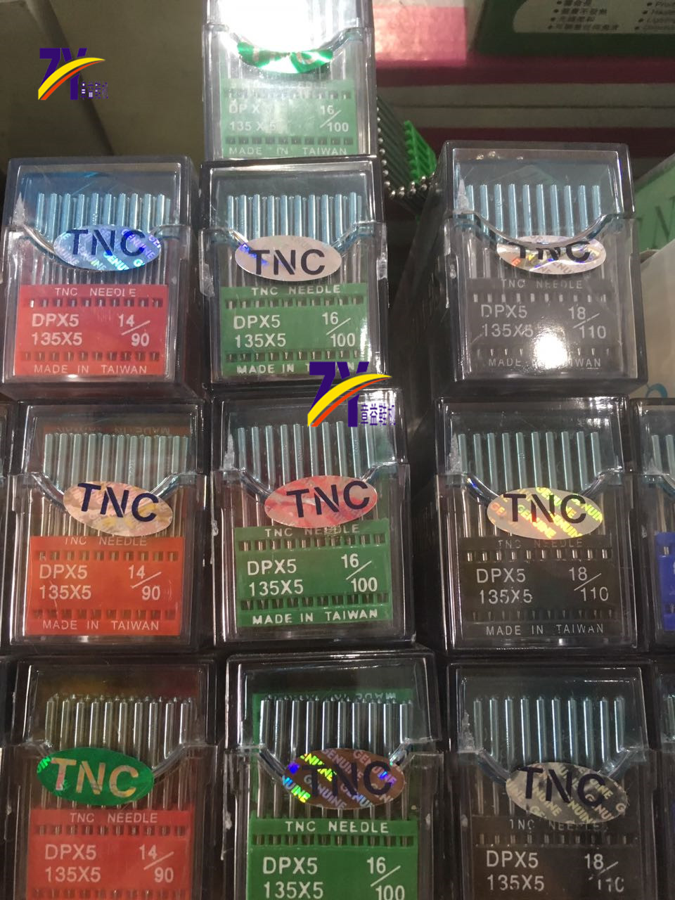 TNC 多特 高头车罗拉车拉帮机包边车缝纫机车针 DP*5 134S DP*17
