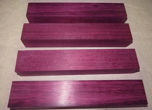 红木木料 雕刻木料 紫心苏木 手串料 木料 紫罗兰木 珠子