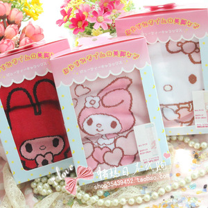 现货*日本直送 KITTY MELODY 阶段舒缓压力睡眠用美腿袜 可爱短袜