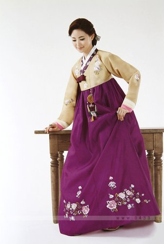 朝鲜族民族服装 婚礼妈妈韩服 原版正品/H-W01086-215