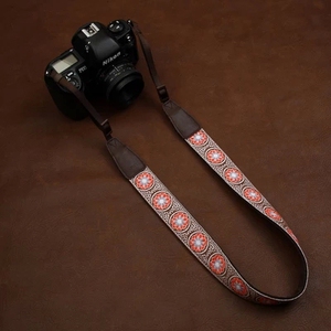 cam-in绣花系列民族风单反数码照相机背带 微单摄影肩带cam7543