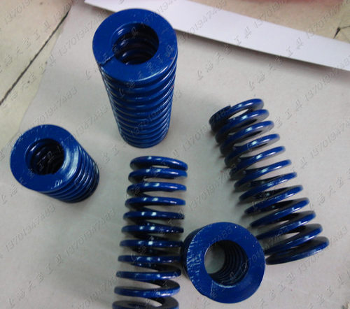 强力弹簧压簧 蓝色TL轻负荷磨具弹簧 60*60-500 汽车减震弹簧
