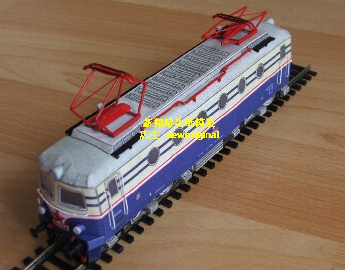 1：87 1:64中国国产电气列车火车机车模型AA8
