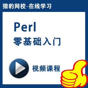 猎豹网校perl零基础入门视频教程Perl高效编程教程perl程序设计