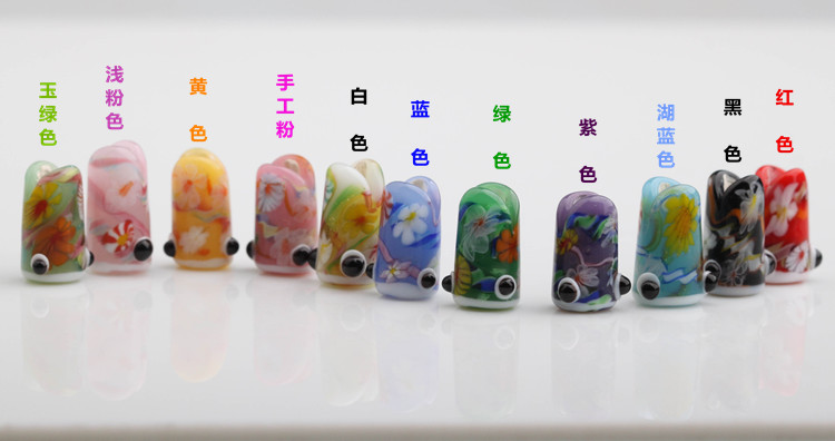 珠子diy日式鲤鱼旗琉璃珠