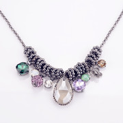 Mail fine jewelry in Europe and retro simple Joker fashion necklace sweater chain long tea multi-female