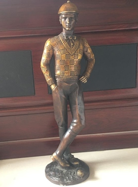 荣华富贵复古怀旧风球迷客厅摆件