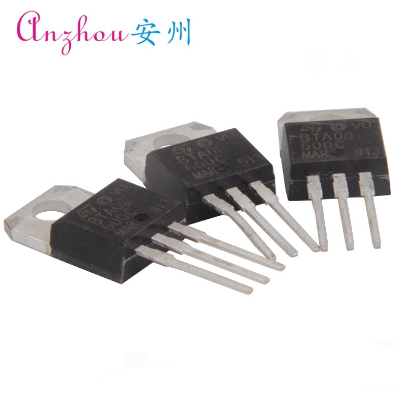 bta08-600c bta08 to220 三端双向可控硅开关 原装正品