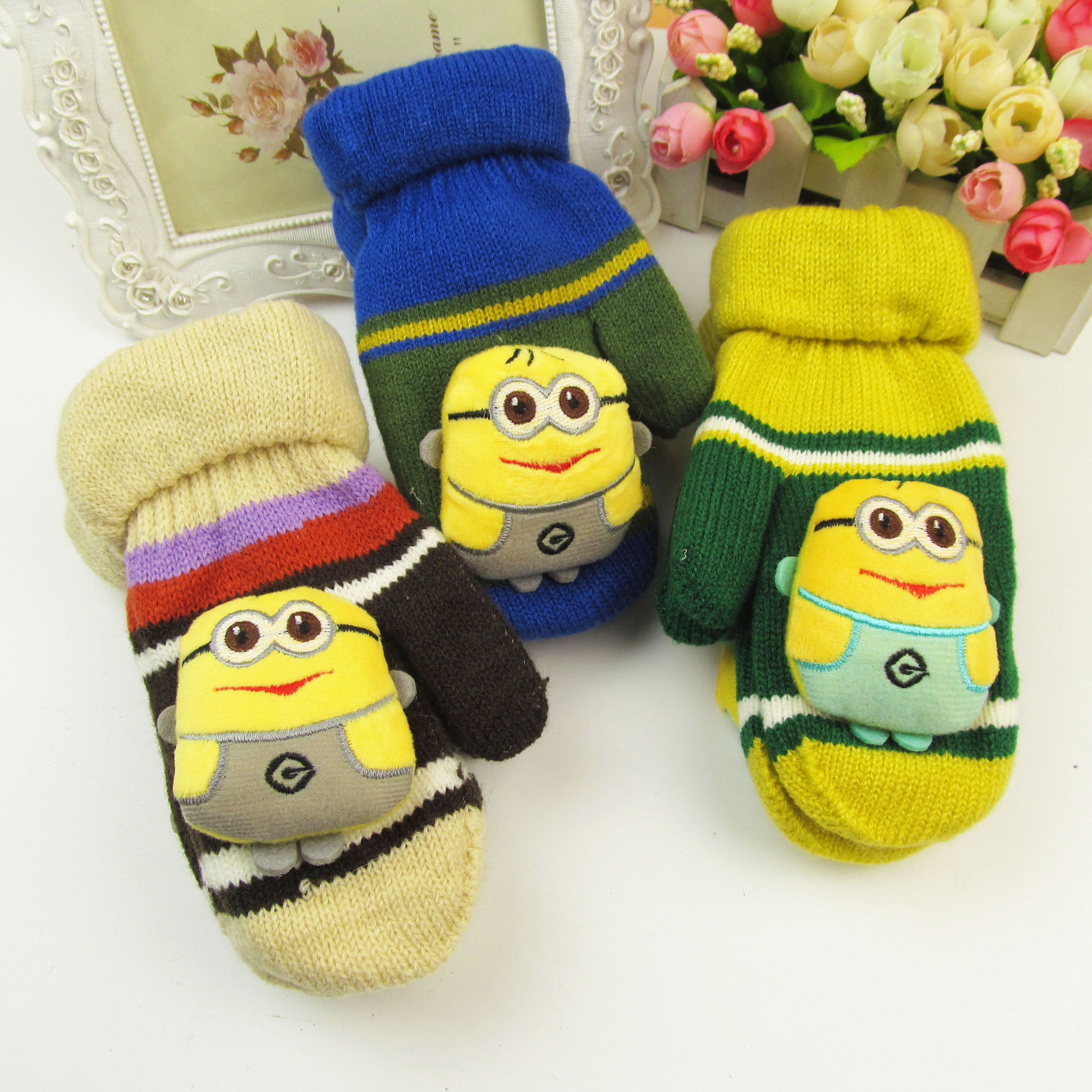 Gants pour enfants en de laine - Ref 2146787 Image 1