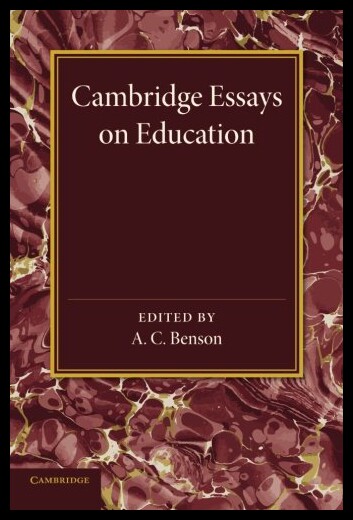 【预售】Cambridge Essays in Education