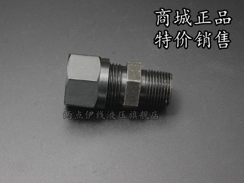 液压接头船用碳钢锥螺纹直通管