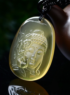 属狗阿尼陀佛本命年项链吊坠