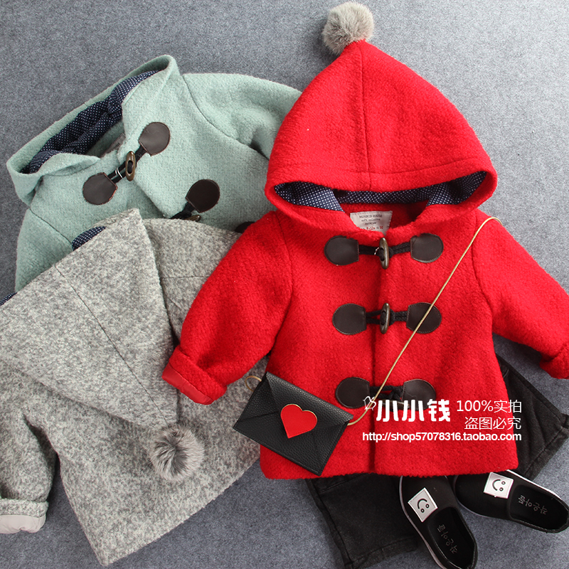 Manteau enfant MINIKIDHOUSE en laine - Ref 2160797 Image 1