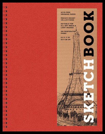 【预售】Sketchbook (Basic Large Spiral Red)