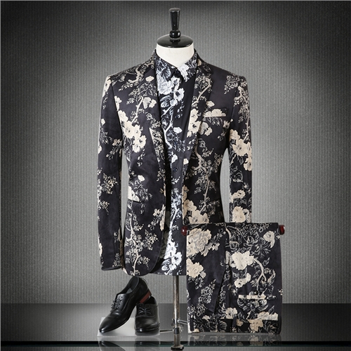 Costume homme en coton pour Quatre saisons - Ref 1577716 Image 1