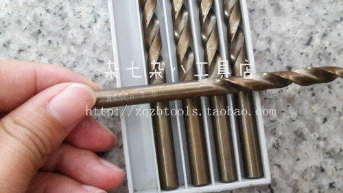 正品 Bodum高钴直柄麻花钻 M1/2/3/4/5/6/7/8/9/10 不锈钢专用