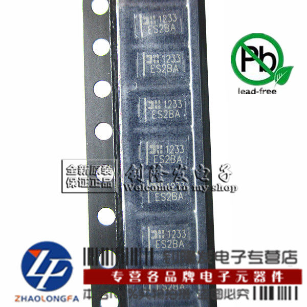 快恢复二极管ES2AA-13-F ES2BA-13-F SMA/DO-214AC DIODES美台
