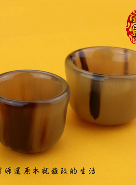健康养生环保白酒杯手工天然
